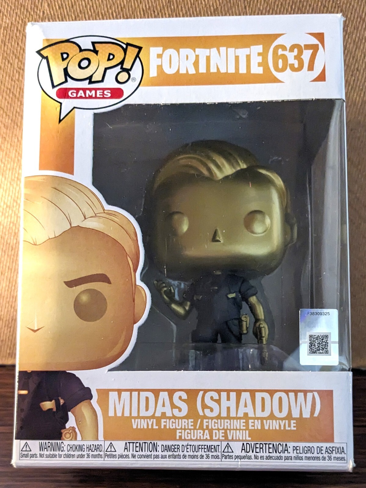 Figurine Pop Fornite N°637 : Midas (Shadow)