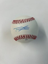 Travis Swaggerty- Autographed baseball  /Pirates (1)