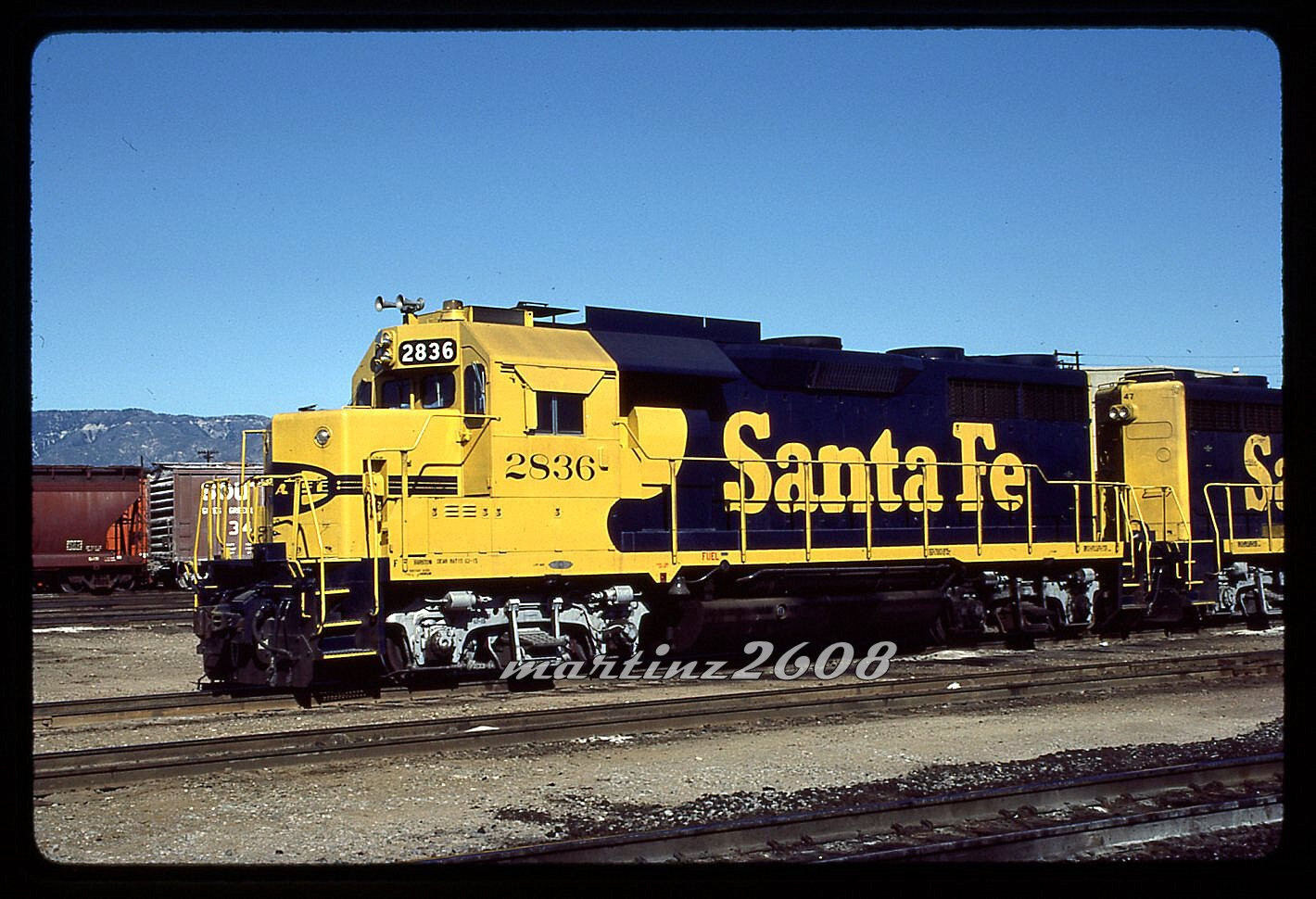 (W) ORIG TRAIN SLIDE-SANTA FE (ATSF) 2836 ROSTER | eBay
