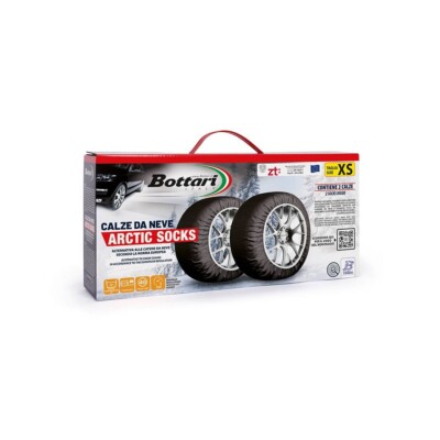 Calze Da Neve Per Auto 235/50R19 Omologate EN 16662-1 - Catene Tessili Antiscivolo, Montaggio In 30 Secondi, Con Guanti E Custodia