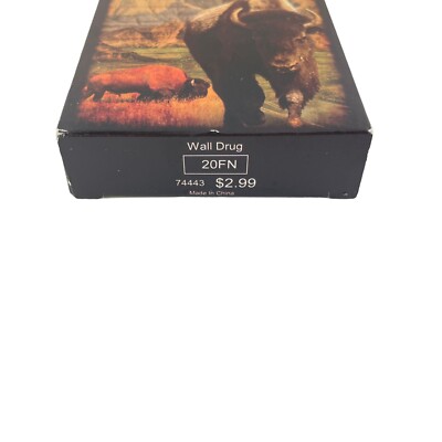 Badlands South Dakota Playing Cards 20FN Buffalo Meadow Bluffs | eBay