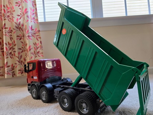 Bruder 1/16 Scale Model Scania R-560 Dump Truck Toy Good Used Condition - Picture 2 of 13