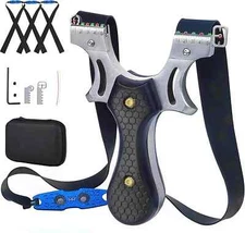 Slingshot for Adults, Stainless Steel Catapult Sling Shots for Hunting and S