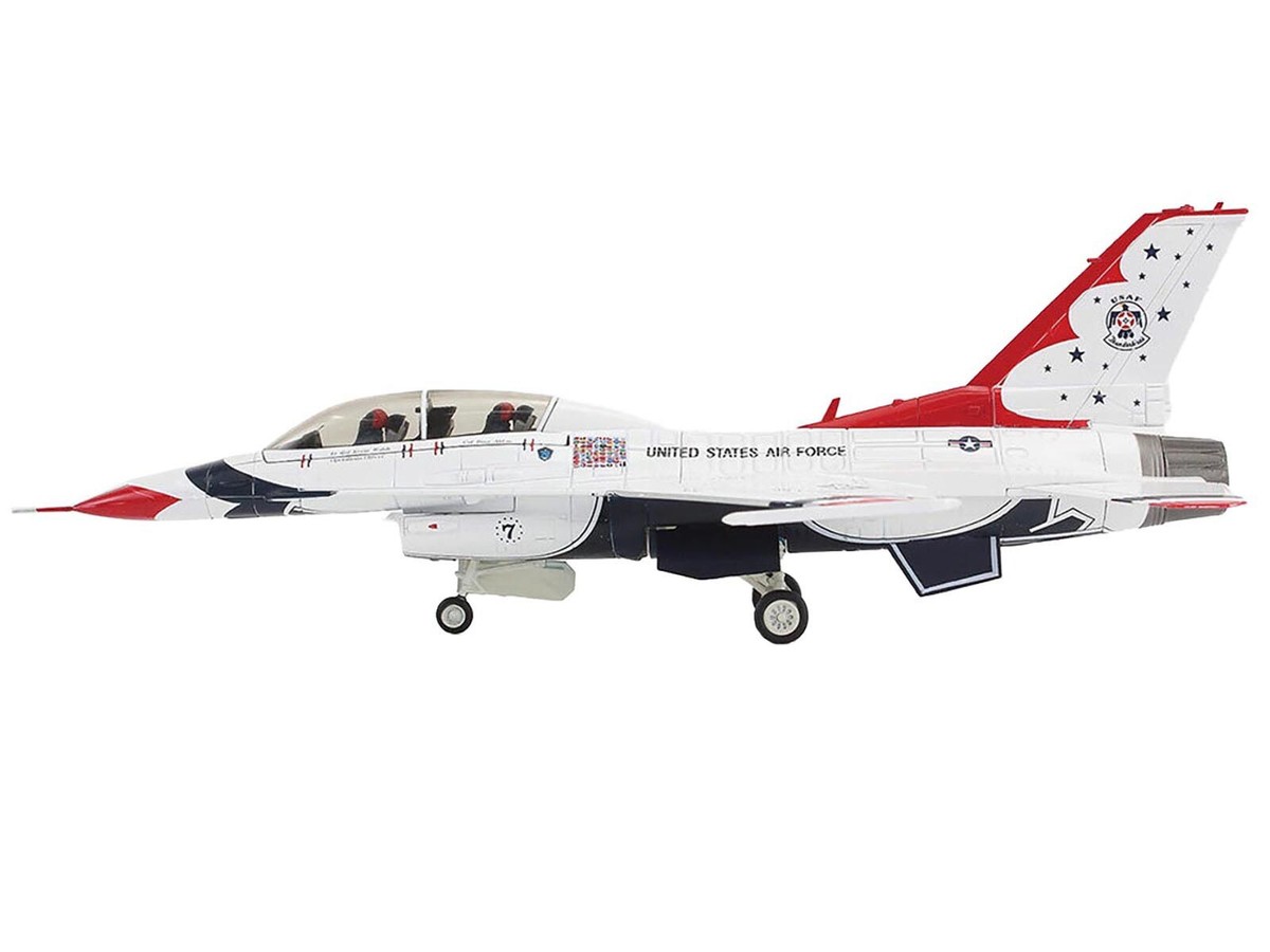 ★未展示美品★ホビーマスター F-16D サンダーバーズ 1/72 HA3805 LOCKHEED F-16D FIGHTING FALCON 