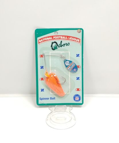 Oxboro NFL Miami Dolphins Spinner Bait Ox Spoon Key Chain Lot of 3 - Picture 3 of 5