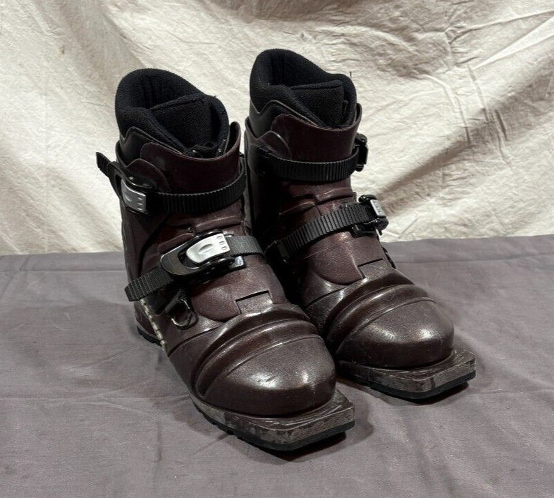 SALOMON Scarponi da sci Scarpa taglio inferiore 3 pin 75 mm Telemark US da uomo taglia 8 Mondopoint 26