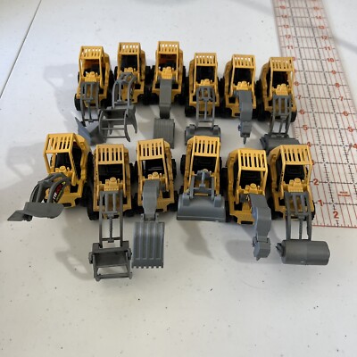 Lot Of 12 2  Construction Vehicles Party Favors Christmas Stocking Stuffers NEW