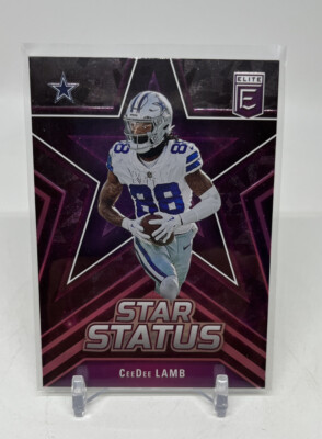 2023 Donruss Elite CeeDee Lamb Star Status Pink #7