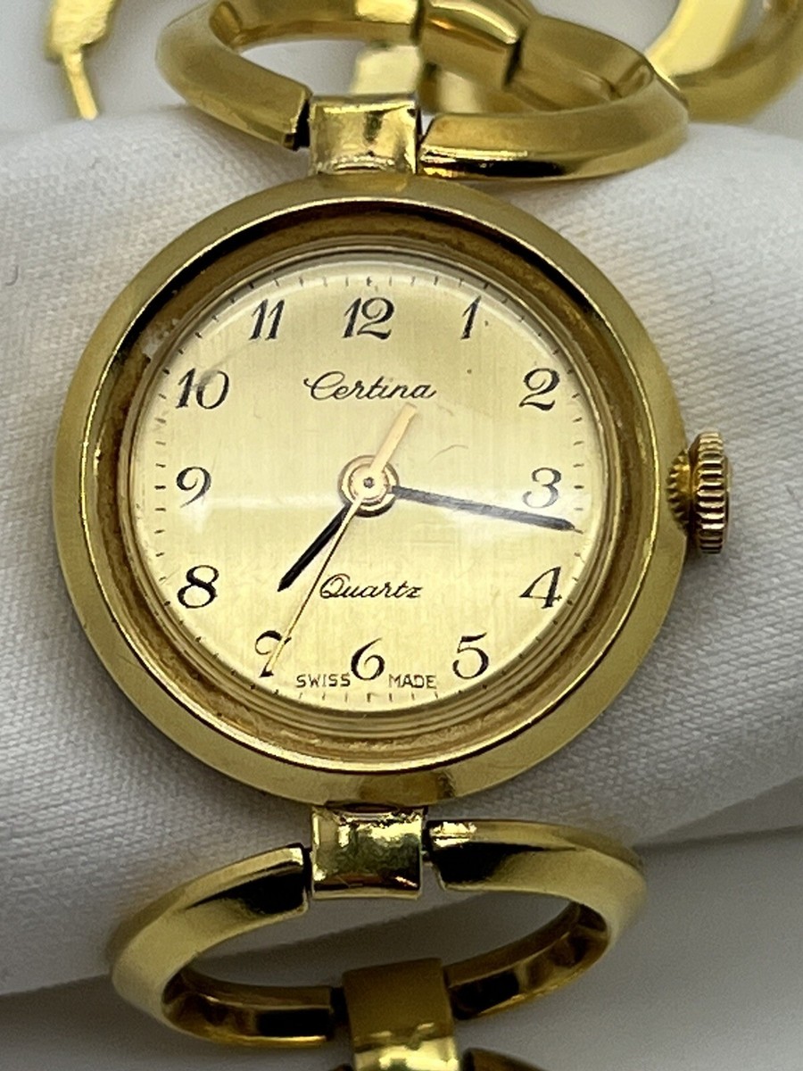 Vintage Ladies Gold Filled Certina DUGENA 29 Quartz Watch  display picture 1