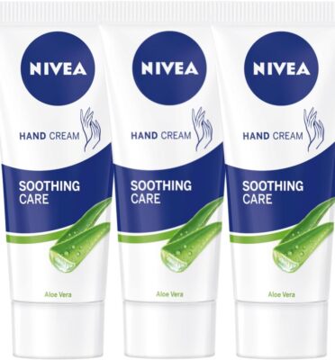 3 x Nivea Hand Cream Soothing Care | Aloe Vera | 24h Moisture - 75ml  40060682| eBay