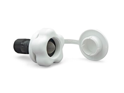 B&B Molders 94210 Fresh Water Check Valve, Polar White, UV Resistant Resistant