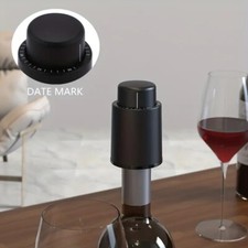 2 Stück Weinflaschenverschlüsse mit Datumsmarkierung Wiederverwendbare