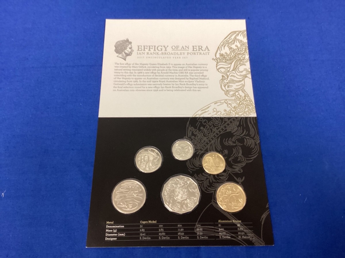  AUSTRALIAN MINTセット 2017 Australia Mint Set - Royal Australian Mint - 6 Coin Set - OGP