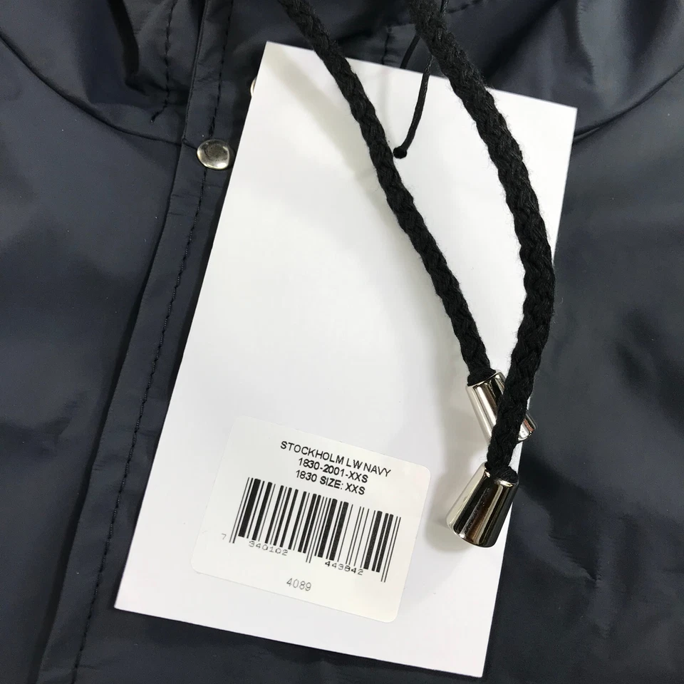 Chaqueta Stutterheim Para Hombres 2XS XXS Sudadera con Capucha Abrigo de Lluvia Ligero Estocolmo Foto 4 de 4