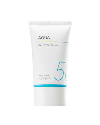 (377,80 EUR/l) MISSHA All Around Safe Block Aqua Sun SPF50+ 50ml Sonnenschutz