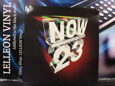 NOW 23 Double Compilation LP Album Vinyl Record 077778112310 Pop Rock Soul 90 s