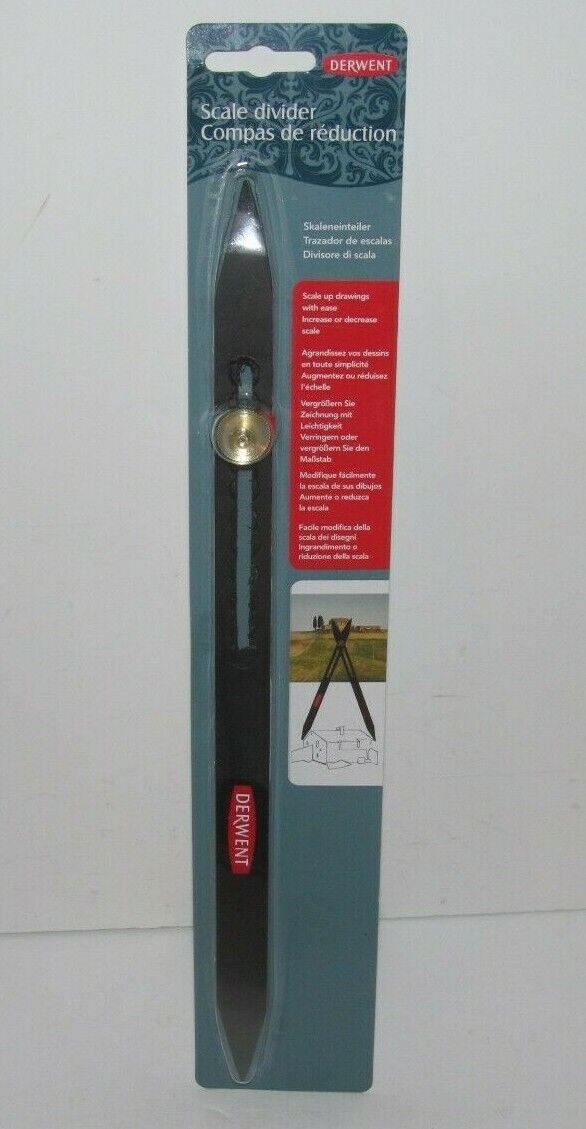 DERWENT Scale Divider Folding Drawing & Sketching Tool No. 2300580 - NEW
