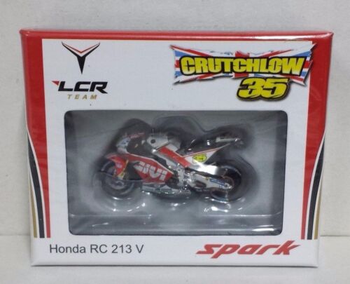 SPARK 1/43 DIECAST MODEL MOTORCYCLE HONDA HRC CRUTCHLOW GP BRNO 2016 MOTOGP NEW  - Picture 1 of 2