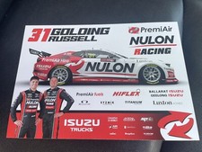 v8 supercars PremiAir Nulon Racing card Bathurst Goulding/ Russell 2024