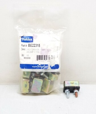 #ad BE22315 15 Amp 12V SAE Snap In Circuit Beaker Qty 1 Free Shipping Free Returns $13.40