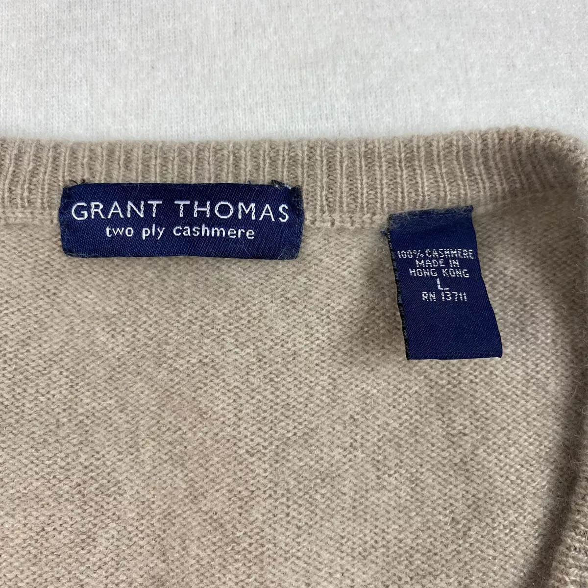 Grant thomas cashmere sweater cheap
