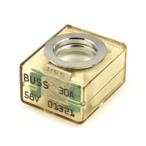 Fusible de batería con clasificación marina (MRBF) 58V estilo Bussmann CBBF - Elige de 30 a 300 amperios - Imagen 3 de 25