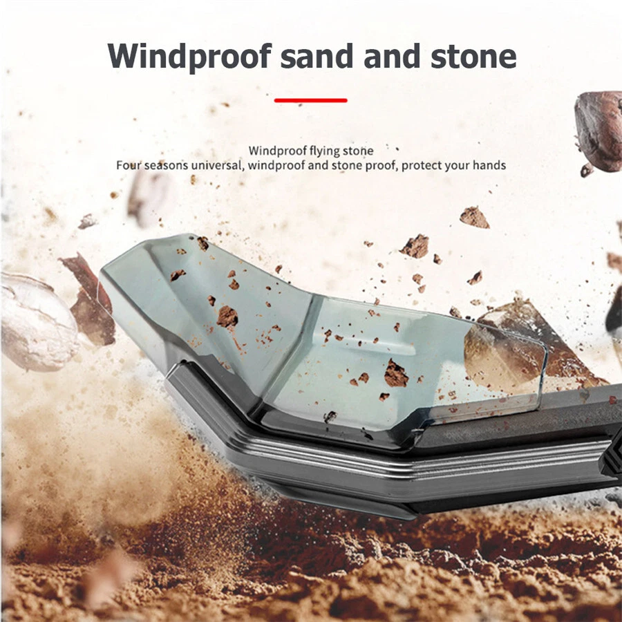 2 Piezas/Manillar Guardamanos Protector de Manos Protector Parabrisas Moto/Moto Foto 3 de 4