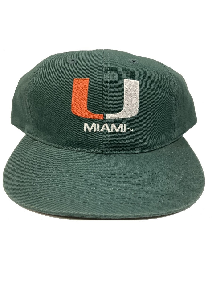 Sports Specialties Miami Hurricanes キャップ Miami Hurricanes Vintage Sports Specialties Adjustable Strap Back