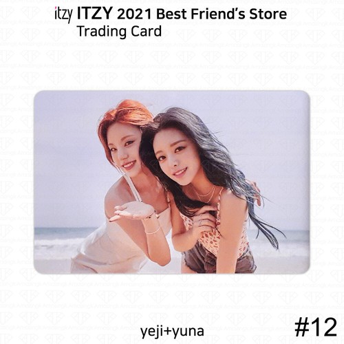 ITZY 2021 Best Friend's Store Official MD Trading Card Photocard & Sticker KPOP - Picture 102 of 117