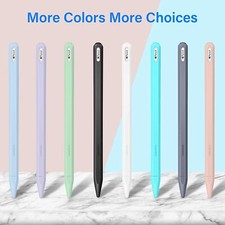 Silicone Sleeve for Apple Pencil 2nd Gen Light Pen Skin Case Protective Cover US