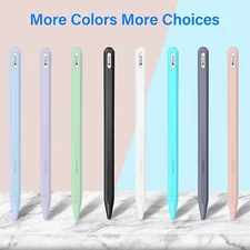 Silicone Sleeve for Apple Pencil 2nd Gen Light Pen Skin Case Protective Cover US