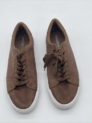 Pull & Bear Brown Men Sneakers Shoes Size 10 Brown/White Good! 43 EU