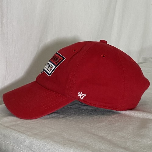 Spring Training 2017 Baseball Cap Mens OSFM Red '47 Brand Strapback MLB Casual - 第 2/16 張圖片
