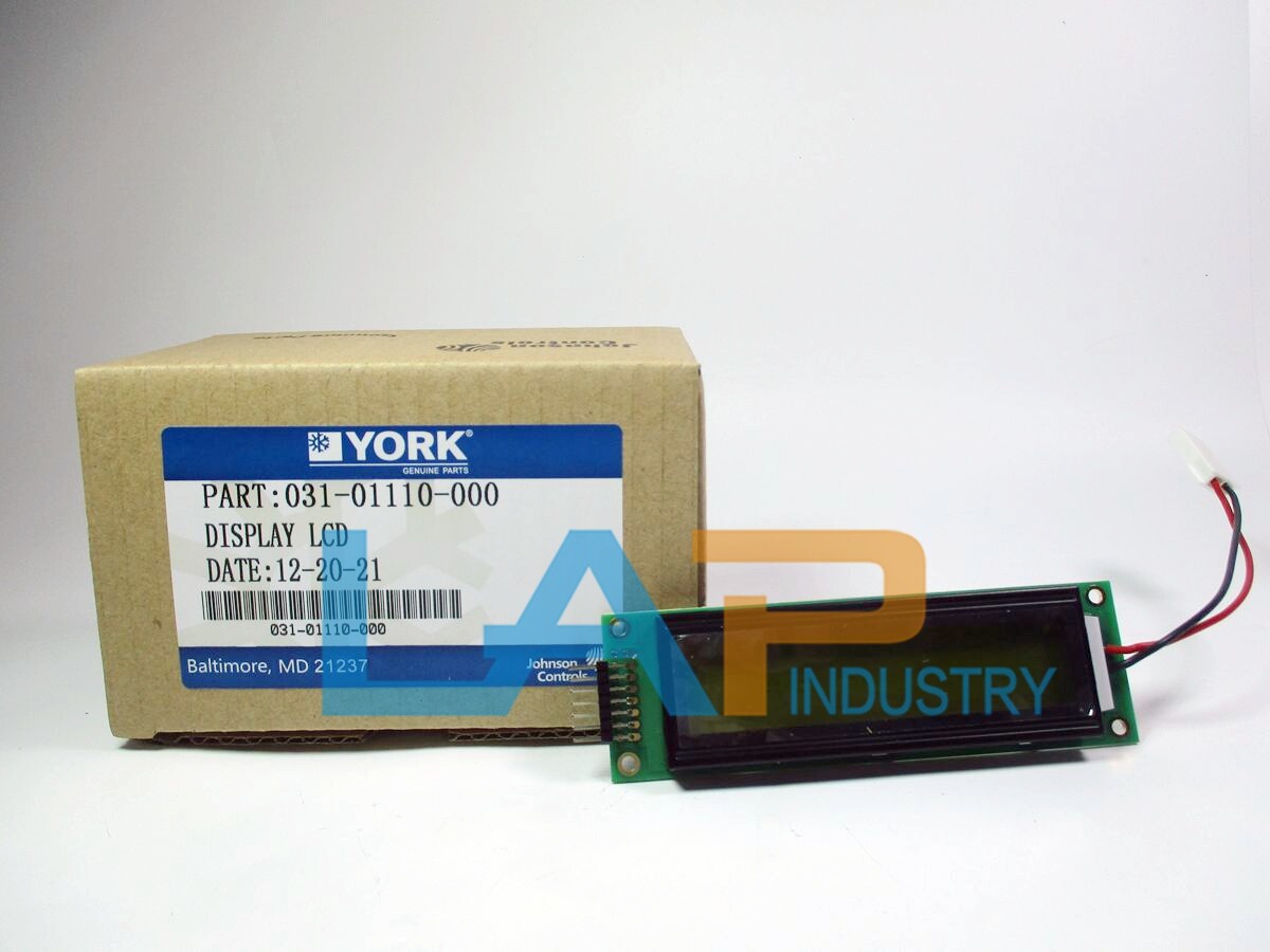 YORK Controls LCD Display OEM 031-01110-000 for sale online