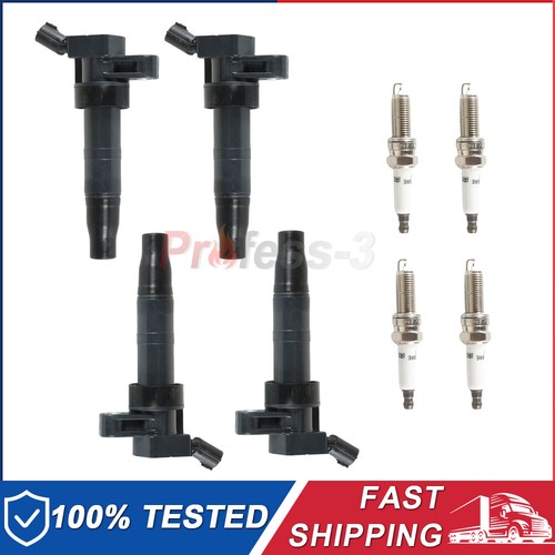 Iridium Platinum Spark Plugs 92422 (Pack Of 4) - Compatible With Hyundai Sonata/Santa Fe, Kia Optima/Sportage 2.0L 2.4L