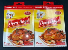 Home Select 4 Oven Bags Turkey Size (19x23”) 8-24 LBS 
