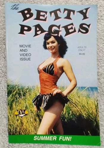 The Betty Pages #8 Movie And Video Issue Digest Magazine Pin-up