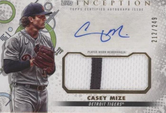2022 Topps Inception - Casey Mize #IAP-CM - 1 of 1