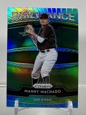 2020 PANINI PRIZM MANNY MACHADO BRILLIANCE PRIZM HOLO SP PADRES