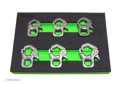 VIM Tools: RATCHETING FLARE NUT SET   small sizes   8mm to 14mm