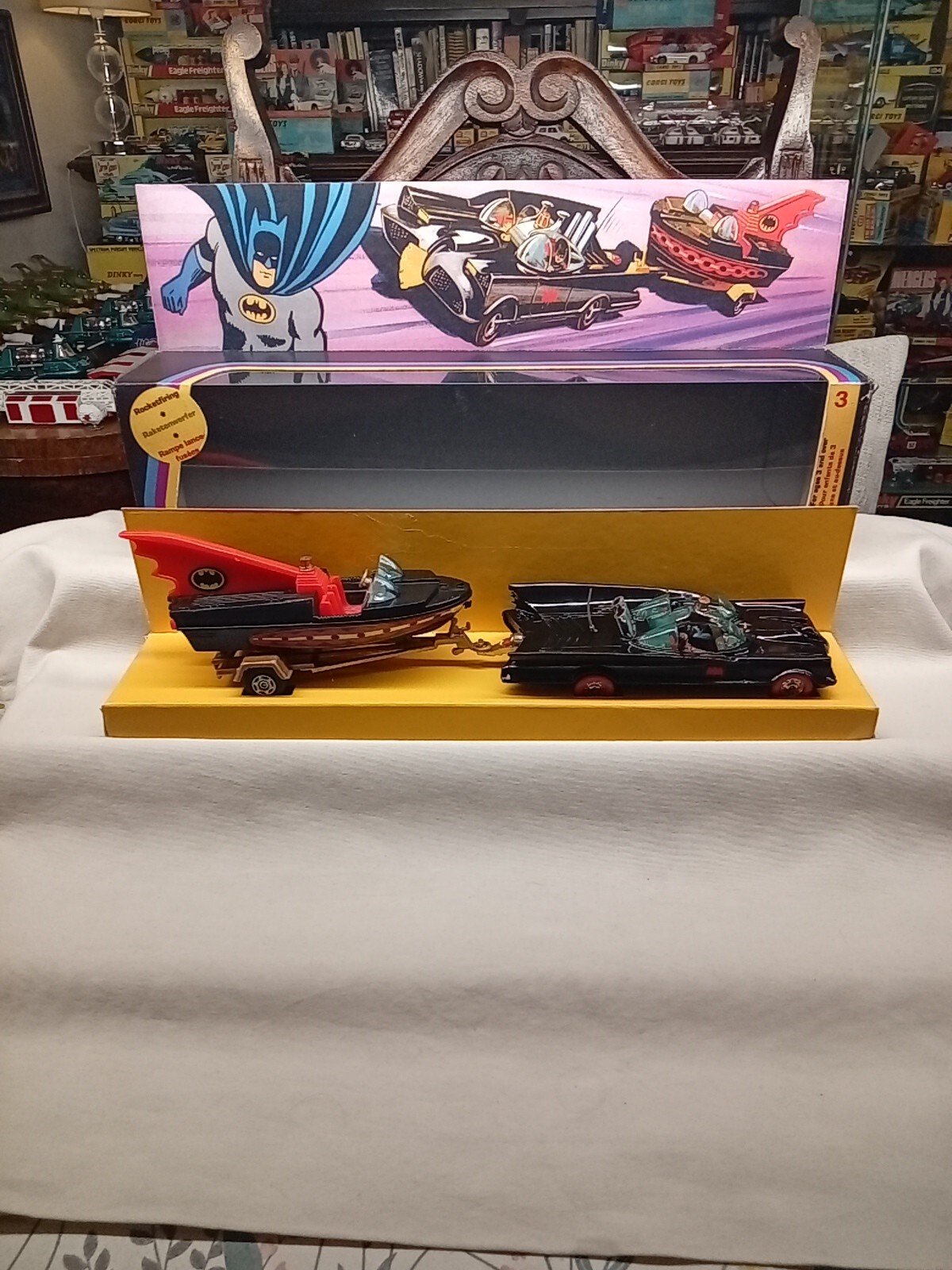 Corgi 3, Batmobile & BatBoat - Free Price Guide & Review