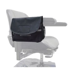 Saddle Bag for Mobility Scooter, Wheelchair, and Power Chair (Small, Black)