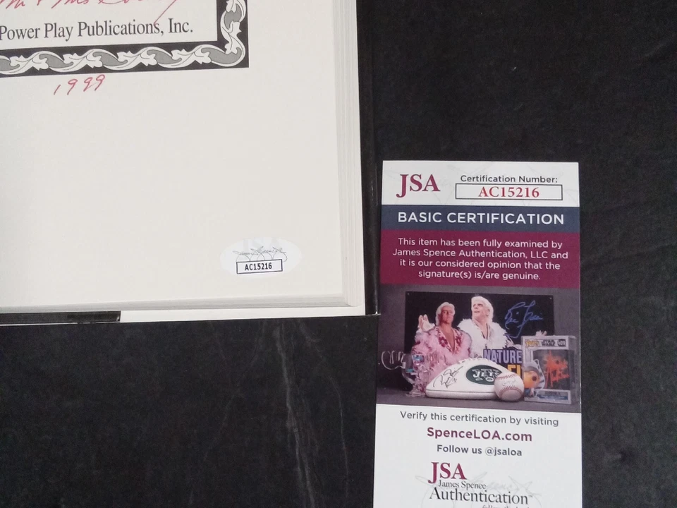 Gordie Howe & Colleen Howe Signed "And Howe!" Book Detroit Red Wings JSA COA -1# - Image 4 of 4