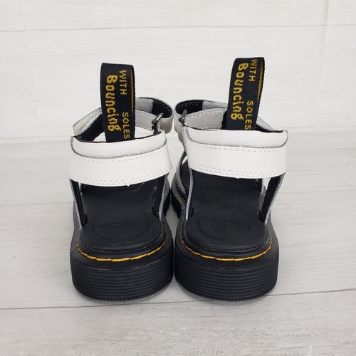 Sandali Dr. Martens KLAIRE J bianchi con cinturino alla caviglia in pelle misura 5L/4M - Foto 5 di 10