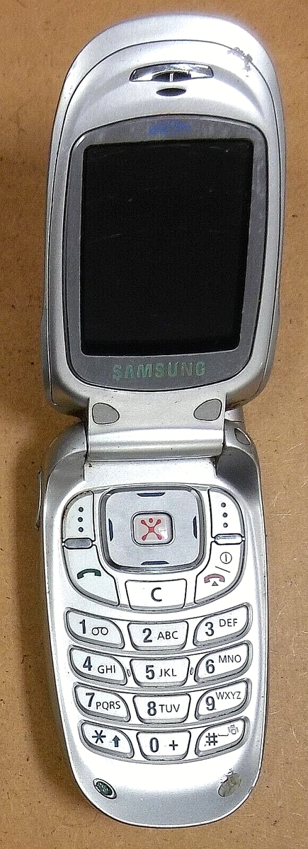 Samsung SGH-X427 / X427M - Silver ( AT&T / Cingular ) Rare
