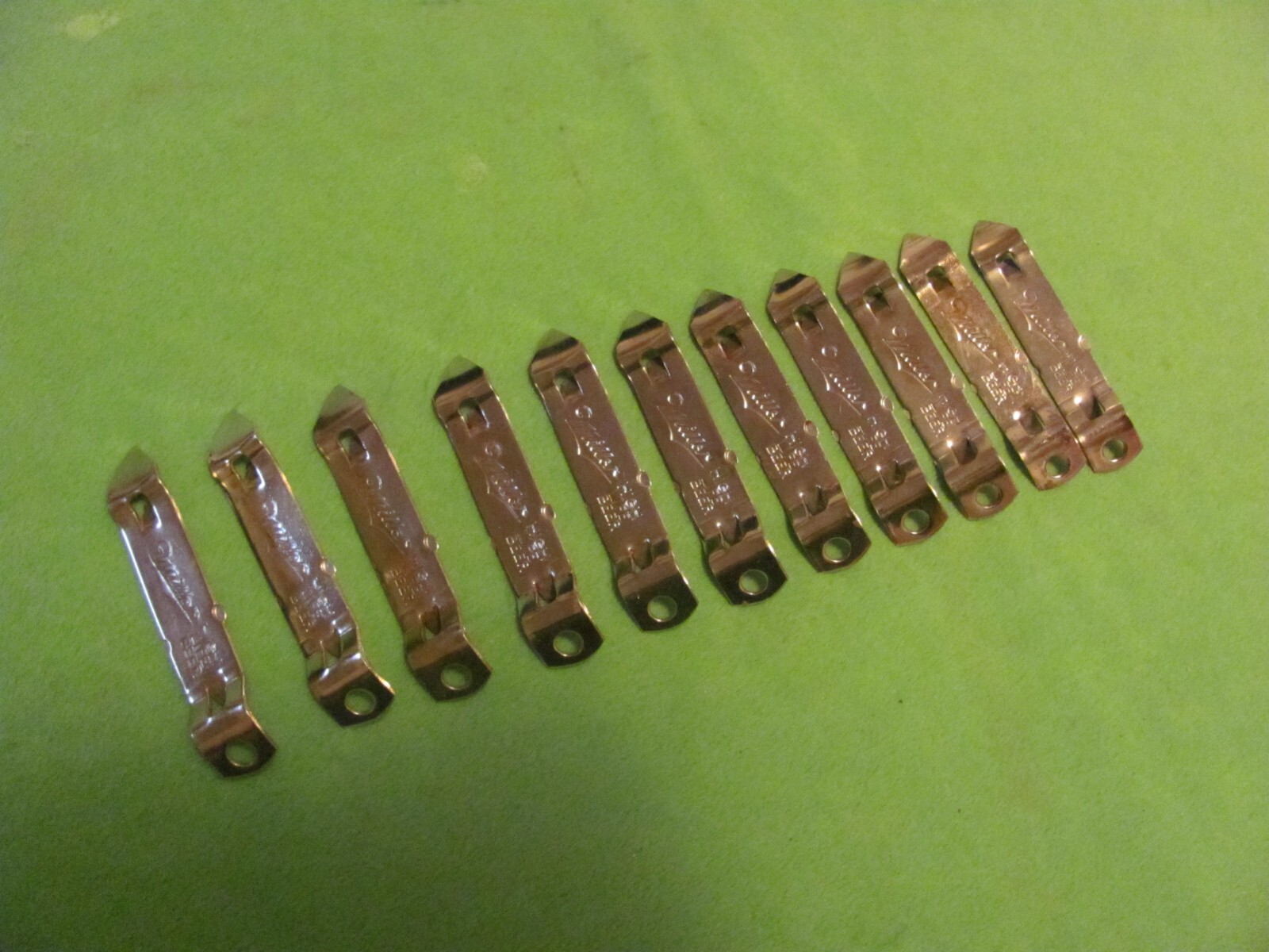 Lot of 12 Vintage Miller High Life Beer Metal Can Openers. eBay