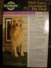 petsafe wall entry aluminum pet door large