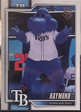 Raymond 2026 Topps Series 1 Celebration M-22 Tampa Bay Rays Mascot Insert Card