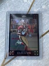 2007 Topps Chrome - Vernon Davis #TC90