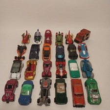 Lot of 24 Hotwheels  Matchbox Licensed Loose Cars 1980's 1990's 2000's